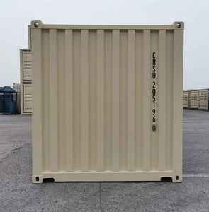 Contenedor de Envío Seco Azul de 20 pies/40 pies, Contenedor de Carga Vacío para Ferias Comerciales, Oficina, Almacenamiento y Transporte - Product Image 3