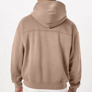 Sweat à capuche classique 100 % coton de haute qualité pour hommes et femmes, doux, élégant, avec poche en polaire, chaud pour l'hiver, séchage rapide, respirant, commandes en gros - Product Image 2