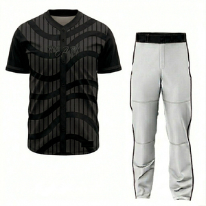 Uniformes de baseball professionnels imprimés avec logo, uniformes de baseball de qualité supérieure, meilleurs choix, super qualité à prix bas, best-sellers - Product Image 4