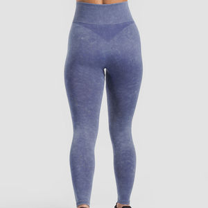 Leggings de yoga pour femmes au style unique, fabrication sur mesure, prix de gros, logo personnalisé, prix abordable, design avec taille élastique. - Product Image 2