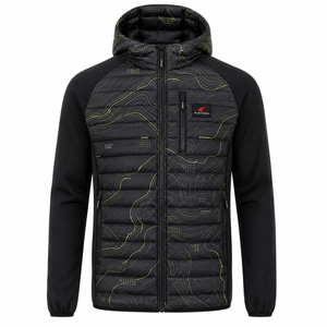 Blouson matelassé à prix réduit, couleur et taille personnalisables avec votre logo – Collection Hiver – Blousons matelassés pour homme - Product Image 4