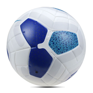 Balones de fútbol cosidos a mano, suministro de fábrica, personalizados, de cuero resistente, con logotipo personalizado, nuevo diseño, balón de fútbol para exteriores. - Product Image 3
