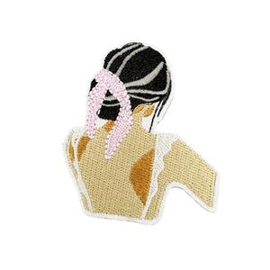 Patch brodé OEM, logo personnalisé, badge, velcro, thermocollant, patch en tissu 3D en relief pour vêtements et chapeaux - Product Image 5