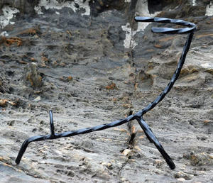 Corne à boire de boeuf avec support en fer Corne à vin vintage avec support en fer à bas prix - Product Image 5