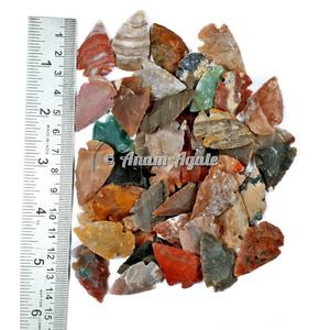 Flèches d'agate faites à la main pour l'emballage de fil Pierre précieuse Agate Flèche pour la fabrication de pendentif Lot en vrac pour l'exportation depuis l'Inde - Product Image 5
