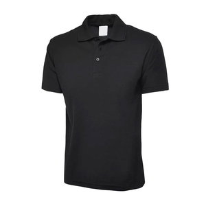 เสื้อเชิ้ตแขนสั้นผ้าโพลีเอสเตอร์ผสมคอตตอนสำหรับผู้ชาย เนื้อผ้านุ่ม ใส่สบาย ระบายอากาศได้ดี ทรงปกติ เหมาะสำหรับใส่เล่นกอล์ฟ เทนนิส และกีฬาอื่นๆ - Product Image 1