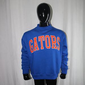 Sudadera GATORS con cuello simulado, 450 GSM, nombre personalizado, bordado en aplique, corte holgado, 100% algodón, felpa francesa. - Product Image 5