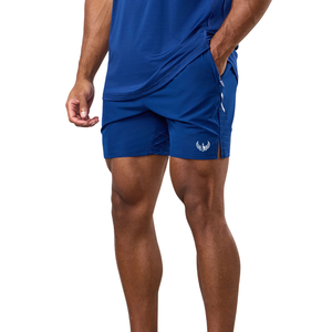 Mens Royal Blue Training <b>Shorts</b> Elastic Waist Drawstring Gym Workout Running Sportswear Lightweight Activewear <b>Shorts</b> for Men - Product Image 1