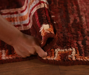 Alfombra Marroquí Multicolor Hecha a Mano con Nudos, Resistente a las Manchas, Acolchada, para Sala de Estar, Niños, Oficina, Hotel, Uso Comercial - Product Image 3