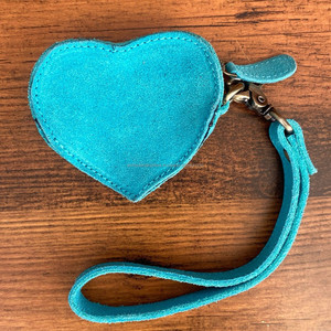 Design de mode botte point daim cuir fermeture éclair femmes Mini porte-monnaie en cuir véritable multi-fonctionnel poignet stockage sac d'argent - Product Image 5