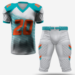 Uniformes de football américain pour jeunes et adultes avec nom et numéro personnalisés - Product Image 6