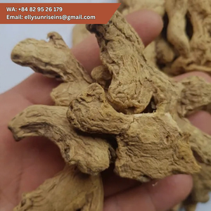 Jengibre en Rodajas Secas, Piezas de Raíz de Jengibre Crudas, Hierba Especiaria Individual, Ingrediente Natural Orgánico, 1 kg - Product Image 3