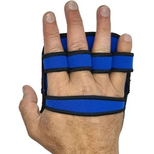 Gants de fitness demi-doigts en néoprène avec sangle de poignet réglable, pour musculation, design unisexe, antidérapants - Product Image 4