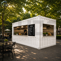 Cocina Modular Prefabricada en Contenedor de Envío, Diseño Personalizado para Exteriores, Solución para Proyectos de Negocios de Comida Casual