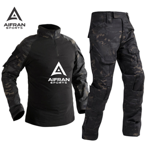 Ensemble uniforme de camouflage extérieur Aifran Premium – Tenue d'entraînement confortable et durable pour un style de vie actif - Product Image 4