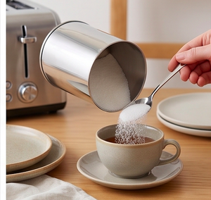Ensemble de contenants à épices de qualité supérieure en acier inoxydable avec des récipients alimentaires de haute qualité, parfait pour l'organisation et le rangement de la cuisine - Product Image 6