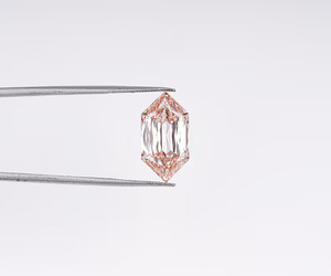 Diamant de laboratoire de 5,27 carats, diamant brun champagne hexagonal allongé, diamant créé en laboratoire, diamant de couleur fantaisie pour bijoux - Product Image 4