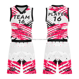 Ensemble d'uniformes de l'équipe de basket-ball Short en jersey sublimé personnalisé pour homme Tenue d'entraînement respirante à séchage rapide Vêtements de sport - Product Image 4