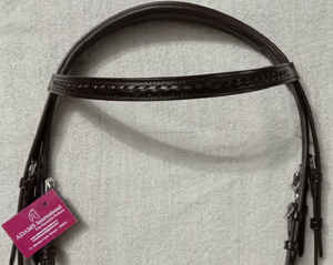 Cheval en cuir anatomiquement confortable de la meilleure qualité pour Hunter Bridle - Product Image 4