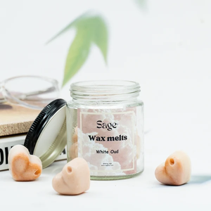 Cires parfumées Oud Blanc de Luxe pour la Maison – Cubes de Cire Aromatiques pour Diffuseur, Décoration de Chambre et Salon, et Relaxation - Product Image 1