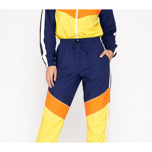 Conjunto Deportivo de Mujer con Bloques de Color, Manga Larga, Transpirable, Corte Regular, Ropa Casual de Primavera - Product Image 3