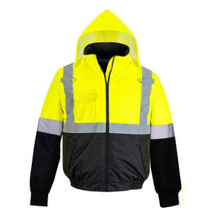 เสื้อกันฝนสะท้อนแสงแบบสะท้อนแสงสูงสำหรับผู้ชาย งานรักษาความปลอดภัย แบบสั่งทำพิเศษ ลดราคา - Product Image 6