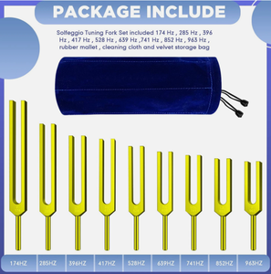 Juego de diapones Solfeggio de Mars Manufacture - 9 diapones perfectos para sanación del ADN, Ch... - Product Image 5