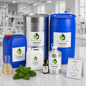 Natures Natural India L-<b>Menthol</b> Peppermint Compound Essential Oil 100% Pure Steam Distilled Undiluted Fresh Cool Minty Scent - Product Image 6