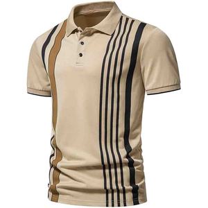 Chemises polo boutonnées pour hommes, manches courtes, décontractées, confortables, coupe ajustée, athlétiques, pour le tennis, le golf, t-shirts à col - Product Image 1
