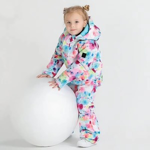 New Kids Heated Zipper Hooded Ski Jumpsuit Breathable Waterproof Quick Dry Jacket Unisex Outdoors Skiing <b>Snow</b> Sports <b>Children</b> - Product Image 5