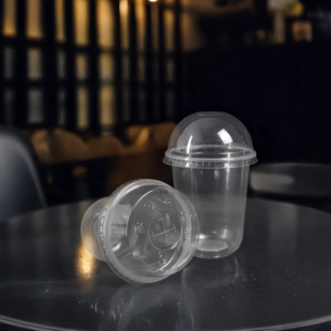 Gobelets en plastique PP ronds à paroi simple, écologiques, jetables, personnalisables en gros, 95 mm, pour thé au lait à bulles Boba, desserts et jus - Product Image 6