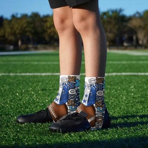 Customized Design American Football Sports Adult Youth Children Cleat Covers Spats Non-slip Shoe Covers Spike Football Cleats - Product Image 5