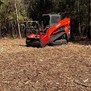 Efficient Kubota Skid Steer Loader With <b>Mulcher</b> Excellent Quality Wholesale Price High Power Mulching Equipment - Product Image 3