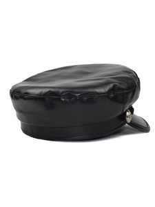 Casquette unisexe Fiddler, chapeau de newsboy, visière en cuir de vache véritable, béret, broderie 3D, couleur unie - Product Image 4