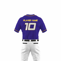 Ensemble d'uniformes de baseball personnalisés à prix avantageux, avec logo du nom de l'équipe, vêtements de sport, uniforme de baseball en solde, meilleure qualité, léger