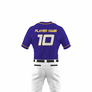 Uniforme de béisbol sublimado personalizado a precio económico, con nombre del equipo y logotipo, ropa deportiva, uniforme de béisbol en oferta, la mejor calidad, ligero. - Product Image 6