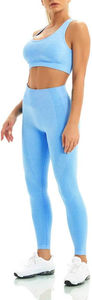 Ensemble de vêtements de sport tendance pour femmes, vêtements de yoga, vêtements de gym, vêtements de sport actifs, ensemble 2 pièces - Product Image 5