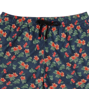 Custom Double Layers Sublimation Polyester Shorts Street Wear 5 Inch Inseam Gym Basketball Shorts Above Knee Mesh Men's Shorts - Product Image 4