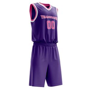 Uniforme de basket-ball unisexe respirant anti-UV et anti-humidité imprimé, couleurs et logo personnalisés, nouvelle tendance de la mode - Product Image 3