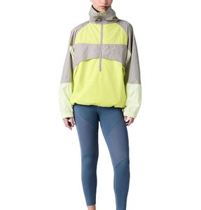 Veste coupe-vent de course pour femme avec logo personnalisé, tissée, légère, zippée, haut de survêtement, coupe-vent uni, veste de sport vierge - Product Image 5