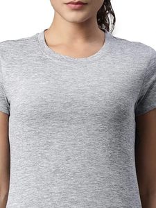 Camiseta Deportiva Formal de Verano de Secado Rápido para Mujer, Manga Corta, Cuello Cuadrado, Tejido Transpirable, Diseño para Yoga - Product Image 1