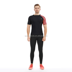 Camiseta de Protección Solar para Surf, Negra, Manga Corta, Protección UV, para Hombre, Diseño Personalizado - Product Image 3