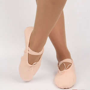 รองเท้าบัลเลต์ผ้าแคนวาสยืดได้ น้ำหนักเบา นุ่มสบาย ราคาโรงงาน - Product Image 3