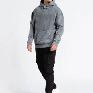 Sudadera con capucha de alta calidad y peso pesado, 100% algodón, unisex, con impresión personalizada, logotipo personalizado, sudadera con capucha de felpa francesa. - Product Image 4