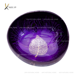 Natural Serving Vietnamese Wholesale Dinnerware Bowls Quality New Custom OEM/ODM Lacquer <b>Coconut</b> <b>Shell</b> Bowls Set - Product Image 1