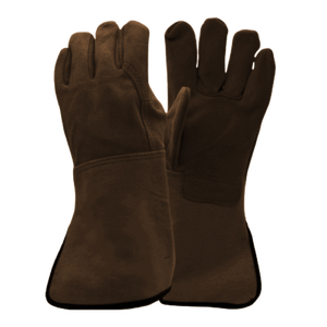Guantes de Soldadura de Cuero Vacuno de Alta Resistencia, Retardantes de Llama, para Construcción, Barbacoa, Protección y Seguridad - Product Image 4