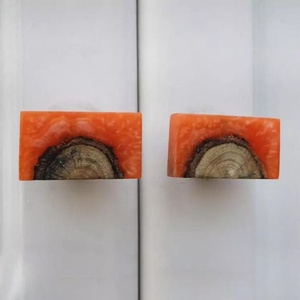 Bouton de meuble décoratif moderne en bois et résine écologique fait main de qualité supérieure pour accessoires de mobilier domestique - Product Image 2