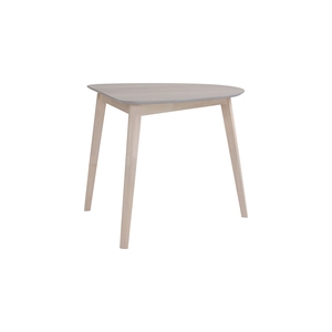 Modern Minimalist Triangular Solid Wood Dining <b>Table</b> <b>Small</b> Space <b>Kitchen</b> <b>Table</b> with Tapered Legs <b>for</b> 2-3 Persons - Product Image 1