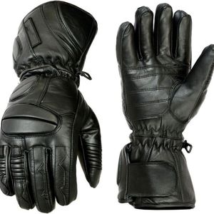 ถุงมือหนังคุณภาพสูงแบบเต็มนิ้วสำหรับขับขี่มอเตอร์ไซค์และแข่งรถ - Product Image 1