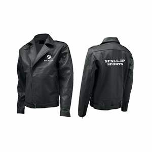 Chaqueta de Cuero Hecha a Mano para Motociclistas, Marca Privada, Corte Moderno, Chaqueta de Cuero Genuino, Moda Urbana, Chaquetas de Cuero para Hombre - Product Image 1